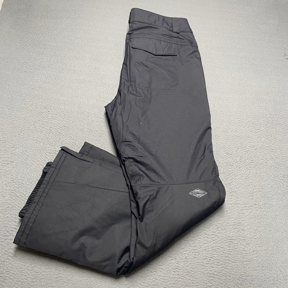 Columbia Snow Pants Womens Large Black Omni-Tech Arctic Trip Insulated Ski